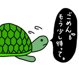 Animals' speech balloon sticker #15910447