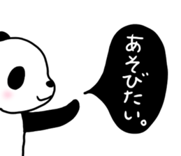 Animals' speech balloon sticker #15910462