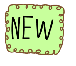 casual cute girl sticker sticker #15910982