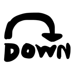 casual cute girl sticker sticker #15911014