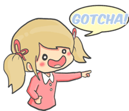 Clarisha the Cute Little Girl sticker #15911060