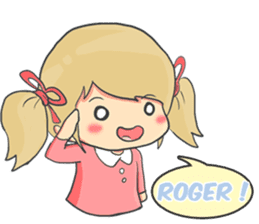 Clarisha the Cute Little Girl sticker #15911064