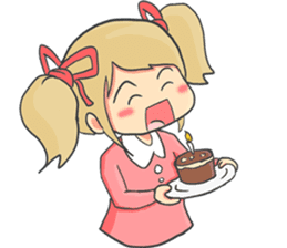 Clarisha the Cute Little Girl sticker #15911067