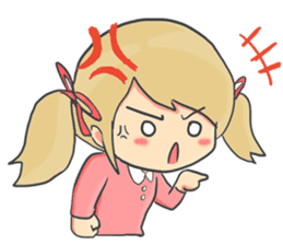 Clarisha the Cute Little Girl sticker #15911070