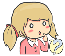 Clarisha the Cute Little Girl sticker #15911073