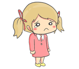 Clarisha the Cute Little Girl sticker #15911077