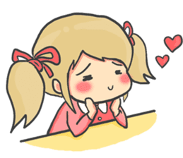 Clarisha the Cute Little Girl sticker #15911080