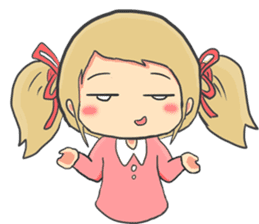 Clarisha the Cute Little Girl sticker #15911082