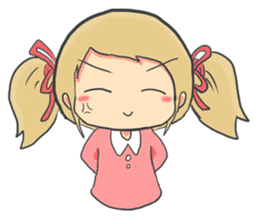 Clarisha the Cute Little Girl sticker #15911083