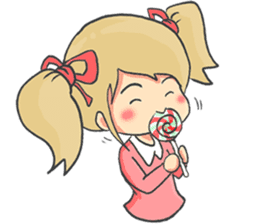 Clarisha the Cute Little Girl sticker #15911087