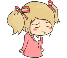 Clarisha the Cute Little Girl sticker #15911088