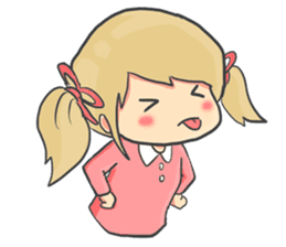 Clarisha the Cute Little Girl sticker #15911089