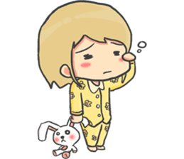 Clarisha the Cute Little Girl sticker #15911092