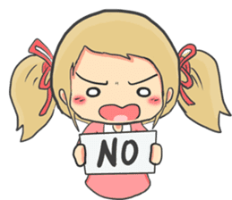 Clarisha the Cute Little Girl sticker #15911094