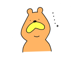 Bear KUMATARO sticker #15911205