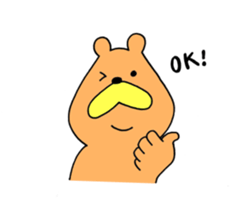Bear KUMATARO sticker #15911208