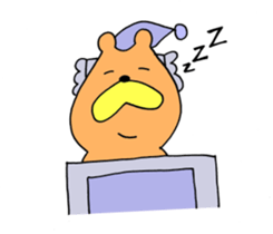 Bear KUMATARO sticker #15911215