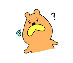 Bear KUMATARO sticker #15911220