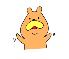 Bear KUMATARO sticker #15911229