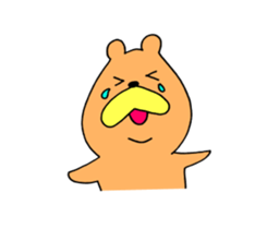 Bear KUMATARO sticker #15911231
