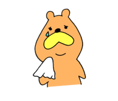 Bear KUMATARO sticker #15911238