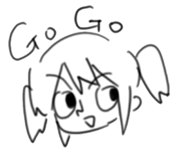 Zzinbbang Girl 1 sticker #15911650