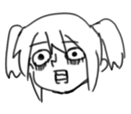 Zzinbbang Girl 1 sticker #15911655