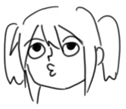 Zzinbbang Girl 1 sticker #15911656