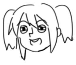 Zzinbbang Girl 1 sticker #15911657