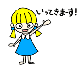 Everyday in a dress with collar sticker #15911840