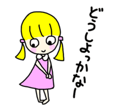 Everyday in a dress with collar sticker #15911842