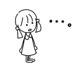 Everyday in a dress with collar sticker #15911845