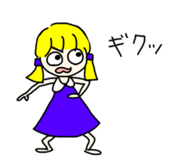 Everyday in a dress with collar sticker #15911847