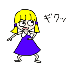 Everyday in a dress with collar sticker #15911847