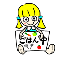 Everyday in a dress with collar sticker #15911859