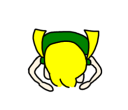 Everyday in a dress with collar sticker #15911869