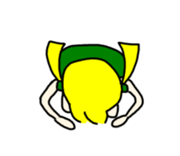 Everyday in a dress with collar sticker #15911869