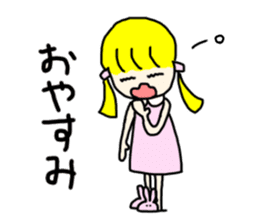 Everyday in a dress with collar sticker #15911873