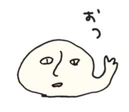 Johnny The Egg whites sticker #15911900