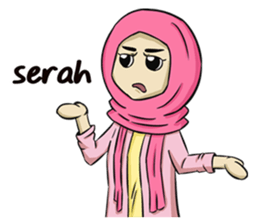 Adin : Cewe Moody sticker #15912036