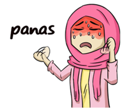 Adin : Cewe Moody sticker #15912038