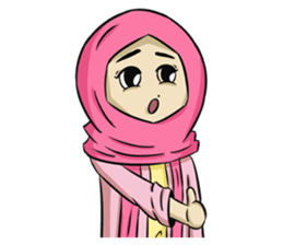 Adin : Cewe Moody sticker #15912041