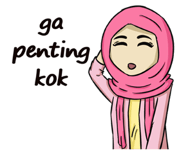 Adin : Cewe Moody sticker #15912044