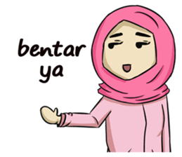 Adin : Cewe Moody sticker #15912045