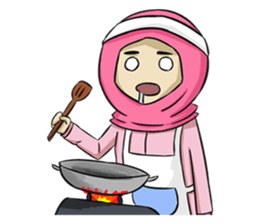 Adin : Cewe Moody sticker #15912050