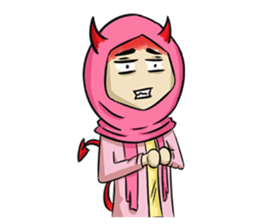 Adin : Cewe Moody sticker #15912067