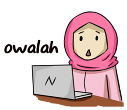 Adin : Cewe Moody sticker #15912069