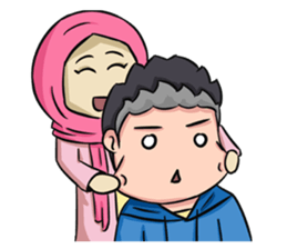 Adin : Cewe Moody sticker #15912071