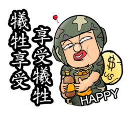 Helmet uncle7 Military action sticker #15912403