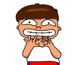 Rude child Part2 sticker #15913261